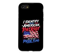 Custodia per iPhone SE (2020) / 7/8 I Identify As An American Patriot And This Is My Pride Flag