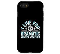 Custodia per iPhone SE (2020) / 7/8 I Live For Dramatic Winter Weather Snowstorm Amante