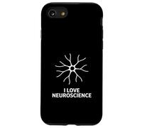 Custodia per iPhone SE (2020) / 7/8 I Love Neuroscience Brain Design STEM Neuroscience Citazione