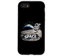 Custodia per iPhone SE (2020) / 7/8 I Need Some Space - Earthrise Lunar Orbit Kosmos Fun Art