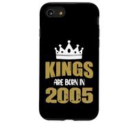 Custodia per iPhone SE (2020) / 7/8 I re nascono nel 2005 Compleanno Vintage 2005
