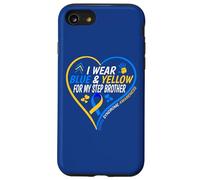 Custodia per iPhone SE (2020) / 7/8 I Wear Blue And Yellow For My Step Brother - Down Syndrome