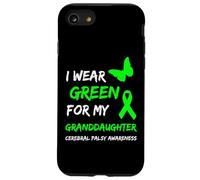 Custodia per iPhone SE (2020) / 7/8 I Wear Green For My Granddaughter Cerebral Palsy Ribbon
