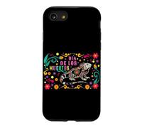 Custodia per iPhone SE (2020) / 7/8 Iguana Dia De Los Muertos Souls Giorno Dei Morti Halloween