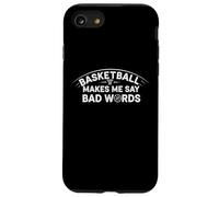 Custodia per iPhone SE (2020) / 7/8 Il basket mi fa dire parole cattive Divertente Umorismo basket
