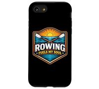 Custodia per iPhone SE (2020) / 7/8 Il canottaggio alimenta il mio motto dell'atleta della squadra Soul Row