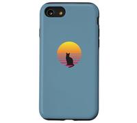 Custodia per iPhone SE (2020) / 7/8 Il gatto ama i tramonti