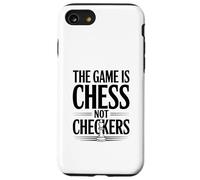 Custodia per iPhone SE (2020) / 7/8 Il gioco è scacchi non dama strategia amante