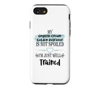 Custodia per iPhone SE (2020) / 7/8 Il mio cane Golden Retriever color crema inglese non è viziato