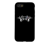 Custodia per iPhone SE (2020) / 7/8 Il mio cuore batte come un vero giocatore con un controller