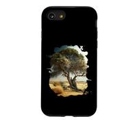 Custodia per iPhone SE (2020) / 7/8 Il vecchio albero nella savana è un simbolo della natura e