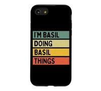 Custodia per iPhone SE (2020) / 7/8 I'm Basil Doing Basil Things Divertente Citazione Personalizzata