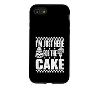 Custodia per iPhone SE (2020) / 7/8 Im Just Here For The Cake Divertente ospite di nozze