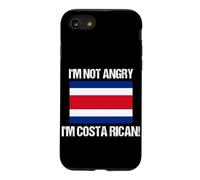 Custodia per iPhone SE (2020) / 7/8 I'm Not Angry Costa Rica Bandiera Paese