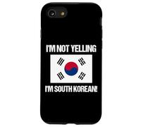 Custodia per iPhone SE (2020) / 7/8 I'm Not Yelling Bandiera Corea del Sud Corea