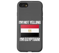 Custodia per iPhone SE (2020) / 7/8 I'm Not Yelling - Bandiera egiziana, motivo: Egitto