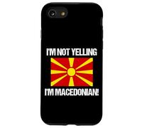 Custodia per iPhone SE (2020) / 7/8 I'm Not Yelling Bandiera macedone Macedonia