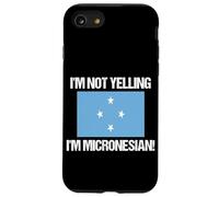 Custodia per iPhone SE (2020) / 7/8 I'm Not Yelling Micronesian, bandiera della Micronesia