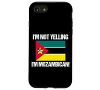 Custodia per iPhone SE (2020) / 7/8 I'm Not Yelling Mozambico Bandiera Paese Mozambico