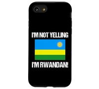 Custodia per iPhone SE (2020) / 7/8 I'm Not Yelling Ruandese Bandiera Paese Ruanda