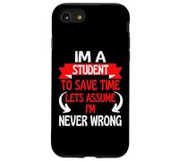Custodia per iPhone SE (2020) / 7/8 Im uno studente per risparmiare tempo, supponiamo che non ho mai sbagliato