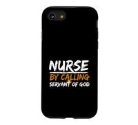 Custodia per iPhone SE (2020) / 7/8 Infermiera chiamando il servo di Dio cristiano