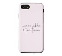 Custodia per iPhone SE (2020) / 7/8 INSOCIABILE E TACITURNO Jane Austen Orgoglio & Pregiudizio Meme