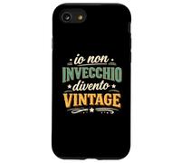 Custodia per iPhone SE (2020) / 7/8 Io Non Invecchio Divento Vintage Ironico e Divertente