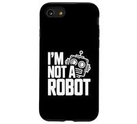 Custodia per iPhone SE (2020) / 7/8 Io non sono un robot Divertente Geek Tech Humor