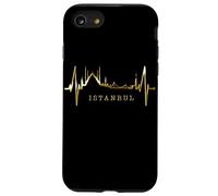 Custodia per iPhone SE (2020) / 7/8 Istanbul Skyline Battito del Cuore Turchia Moschea Istanbul
