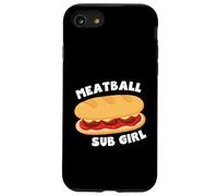Custodia per iPhone SE (2020) / 7/8 Italiano Polpette Sub Sandwich Ragazza Amante Donne Ragazze