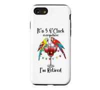 Custodia per iPhone SE (2020) / 7/8 Its Five Oclock Everywhere Im Retired Summer Retirement Men