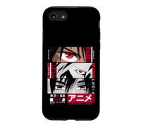 Custodia per iPhone SE (2020) / 7/8 Japan Anime Warrior Eyes Illustration Graphic Anime