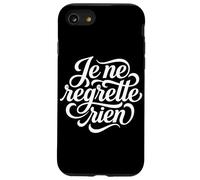Custodia per iPhone SE (2020) / 7/8 Je ne regrette rien French No Regrets Citazione
