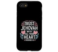 Custodia per iPhone SE (2020) / 7/8 Jehovah's Witness Trust Jehovah Heart Proverbs 3:5 JW ORG JW