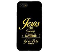 Custodia per iPhone SE (2020) / 7/8 Jesus Es el Camino La Verdad Y La Vida Juan 14:16 Donne Uomini