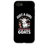 Custodia per iPhone SE (2020) / 7/8 Just a Girl Who Loves Goats