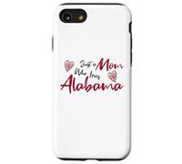 Custodia per iPhone SE (2020) / 7/8 Just a Mom Who Loves Alabama Cute Alabama Mom