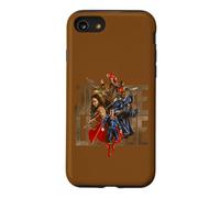 Custodia per iPhone SE (2020) / 7/8 Justice League | Merch ufficiale DC Comics | WBJSL03