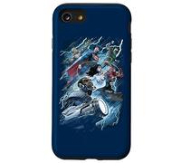 Custodia per iPhone SE (2020) / 7/8 Justice League Ride the Lightening