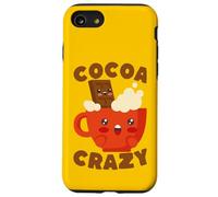 Custodia per iPhone SE (2020) / 7/8 Kawaii Hot Cocoa Crazy Chocolate Drink Amante
