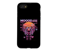 Custodia per iPhone SE (2020) / 7/8 Kawaii Vaporwave Mucca MOOOD.EXE Meme