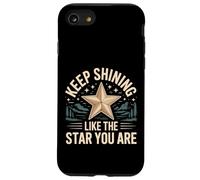 Custodia per iPhone SE (2020) / 7/8 Keep Shining Like The Star You Are Optimism Mindset -