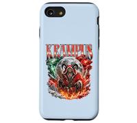 Custodia per iPhone SE (2020) / 7/8 Krampus Natale Demone Folklore Horror Mostro