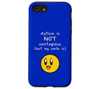 Custodia per iPhone SE (2020) / 7/8 L"autismo non è contagioso Il mio sorriso ASD La neurodiversità accetta