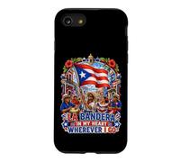 Custodia per iPhone SE (2020) / 7/8 La Bandera nel mio cuore ovunque io vada