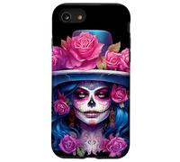 Custodia per iPhone SE (2020) / 7/8 La Catrina, Dia De Los Muertos Messicano Giorno dei Morti