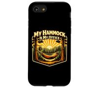 Custodia per iPhone SE (2020) / 7/8 La mia amaca è il mio ufficio, scena del tramonto in campeggio
