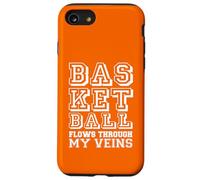 Custodia per iPhone SE (2020) / 7/8 La passione del basket scorre attraverso le vene