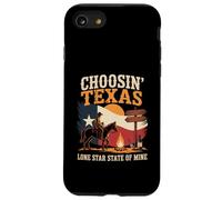 Custodia per iPhone SE (2020) / 7/8 La scelta di Texas Shining Star State In Mind Cowboy Design